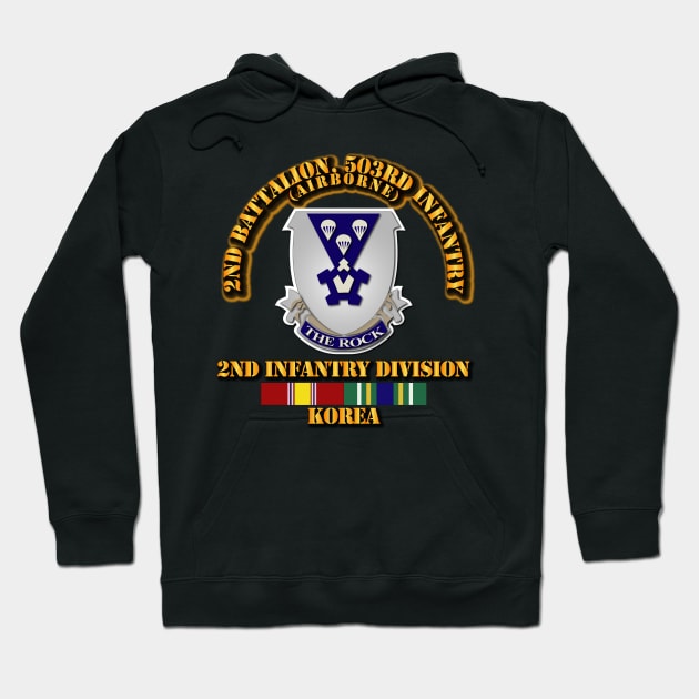 2nd Bn 503rd Infantry - Korea Svc Hoodie by twix123844